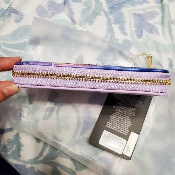 NWT Loungefly Disney Hercules Muses Clouds Zip Around Wallet - Picture 6 of 9